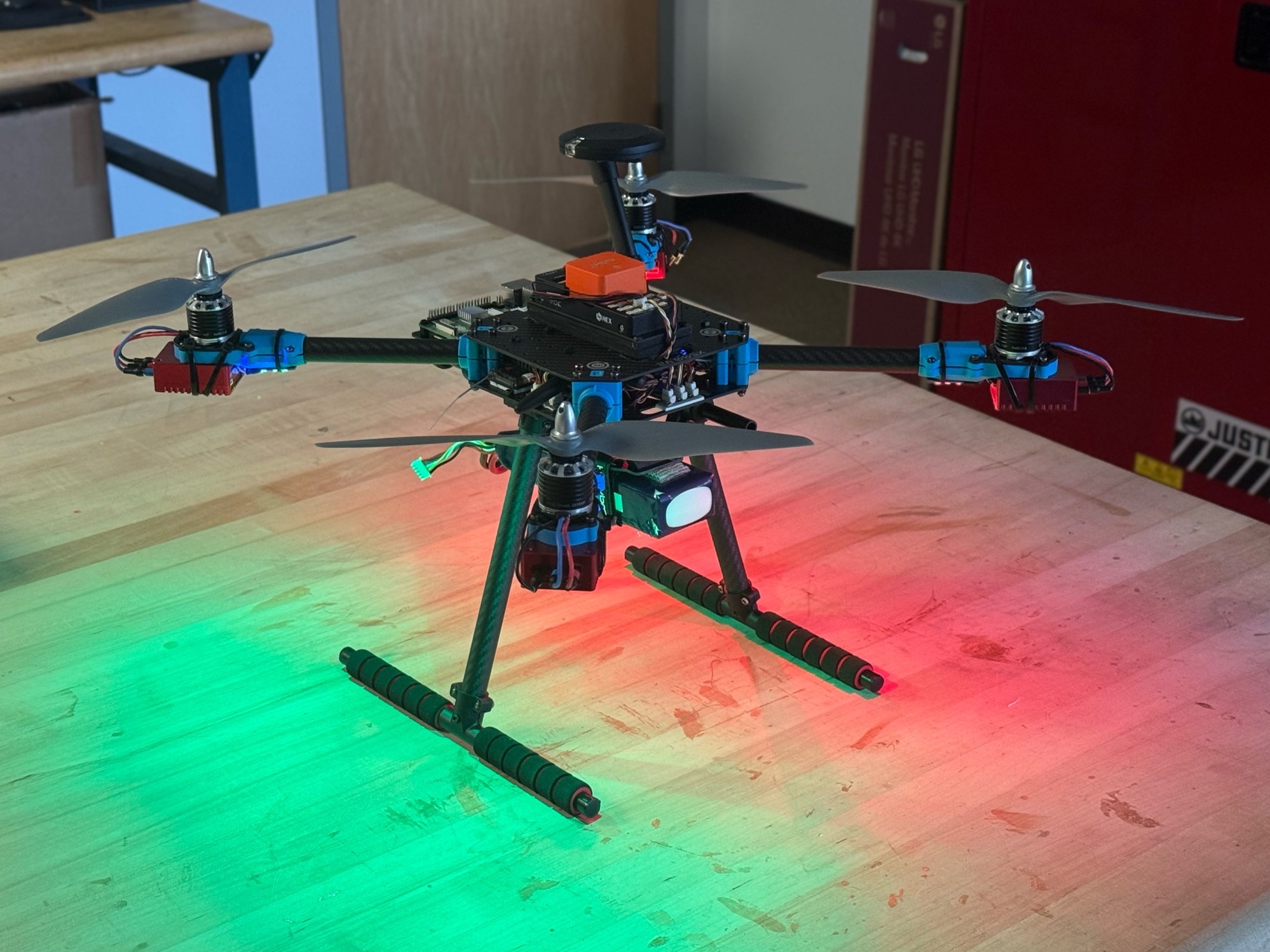 RACER quadrotor UAV